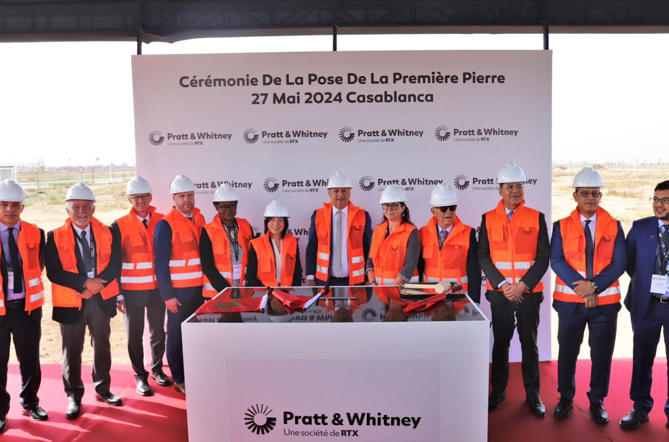 Pratt & Whitney Canada démarre la construction de ses nouvelles installations à Casablanca